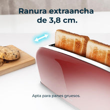 Carica l'immagine nel visualizzatore di Gallery, Tostapane Toastin' Time 850 Red Long Lite-02