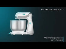 Carica e avvia il video nel visualizzatore di galleria, Impastatrice planetaria Cecomixer Easy Bianco