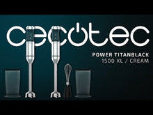 Carica e avvia il video nel visualizzatore di galleria, Frullatore a immersione Power TitanBlack (TitanBlack 1500, XL)
