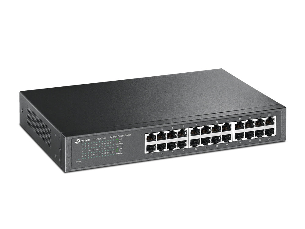 Switch Rete 24 Porte 10/100/1000 Tl-Sg1024D