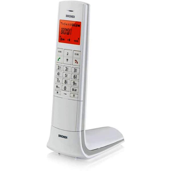 Telefono Cordless Lemure Bianco