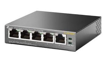 Switch Rete 5 Porte 10/100/1000 Tl-Sg1005P Poe