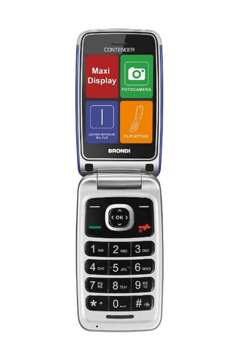 Cellulare Contender Dual Sim Bianco