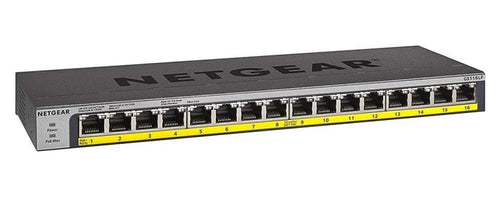 Switch Rete 16 Porte 10/100/1000 Gs116Lp-100Eus Poe