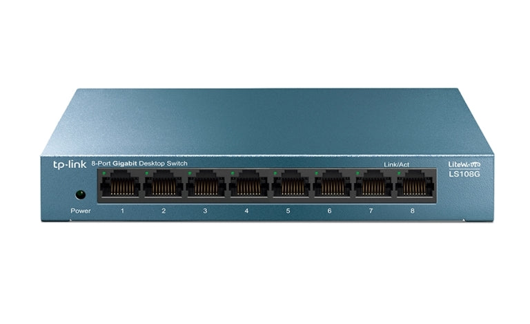 Switch Rete 8 Porte 10/100/1000 Ls108G