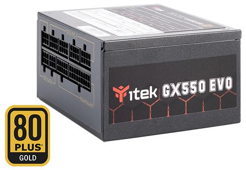 Alimentatore Gxf550 Evo 550 Watt (Itpsegx550) 80 Plus Gold Modulare