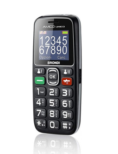 Cellulare Amico Unico Dual Sim Nero