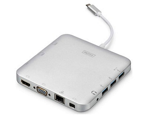 Docking Station Multiporta Universale Usb-C Con 11 Porte - Type-C (Da-70863)
