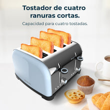 Carica l&#39;immagine nel visualizzatore di Gallery, Tostapane Toastin&#39; Time 1500 Double Blue-02
