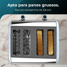 Carica l&#39;immagine nel visualizzatore di Gallery, Tostapane Toastin&#39; Time 1500 Double Blue-05
