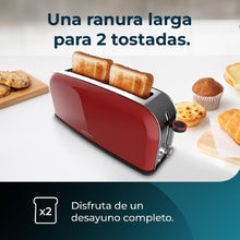 Carica l&#39;immagine nel visualizzatore di Gallery, Tostapane Toastin&#39; Time 850 Red Long Lite-04
