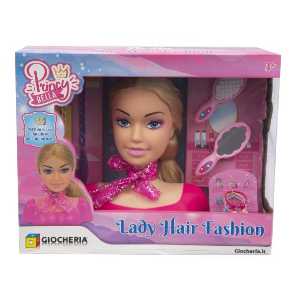 Princy Bella - Piccola Princy Testa Da Pettinare Con Mille Accessori