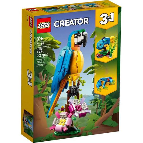 Lego Creator - 3 In 1 Pappagallo Esotico