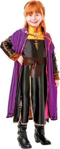 Costume Frozen Anna Premium Taglia M 5-6 Anni
