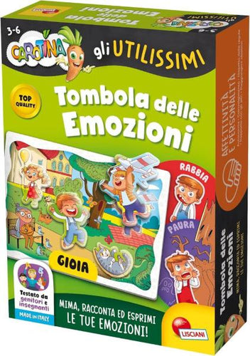 CAROTINA GLI UTILISSIMI TOMBOLA DELLE EMOZIONI