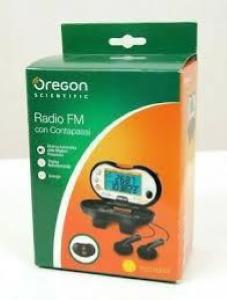 Contapassi Orologio Radio C/Cuffie