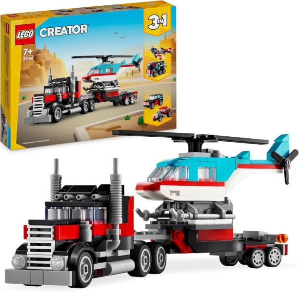 Lego Creator Autocarro Con Elicottero
