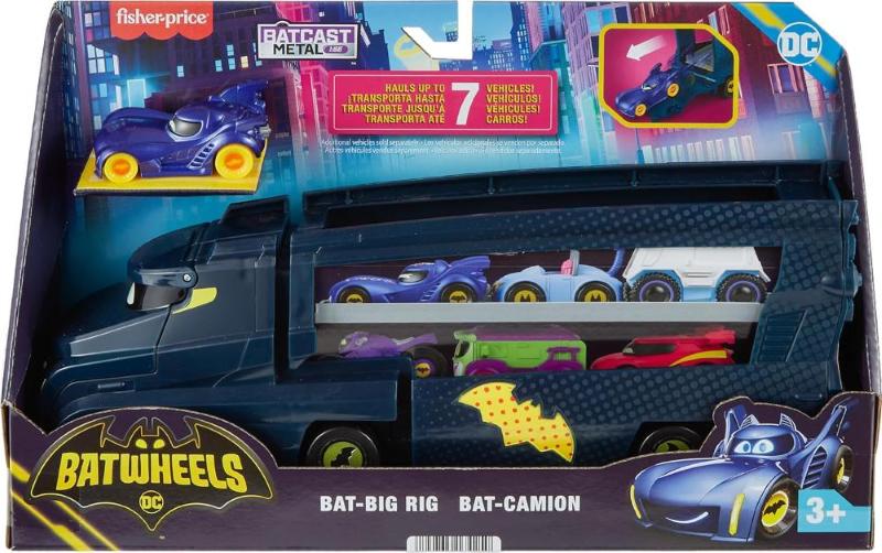 Batwheels Batcamion Trasporta Veicoli