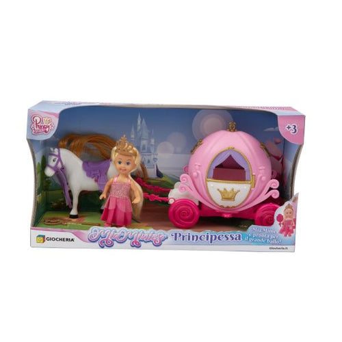 Princy Bella - Mini Doll 1 Bambolina Con Carrozza