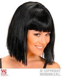 Parrucca Showgirl Nera