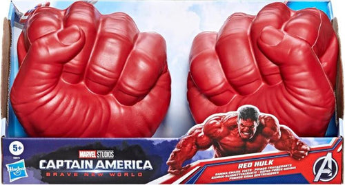 Avengers Captain America Pugni Rossi Di Hulk Rosso