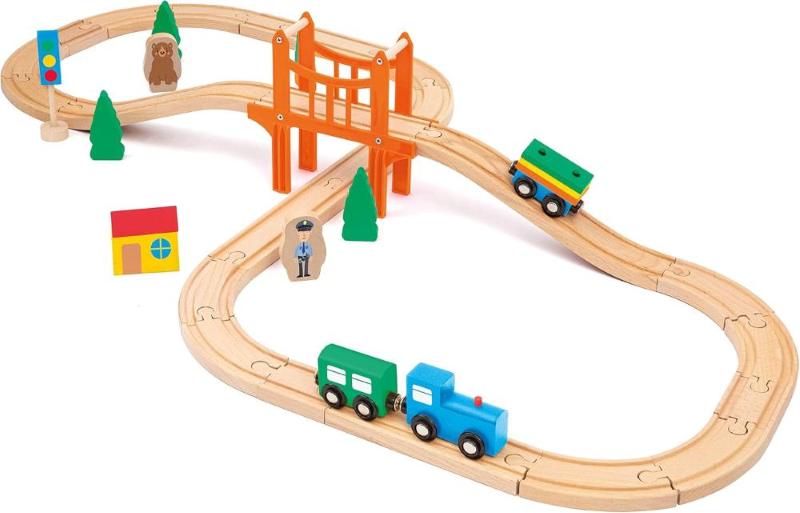 Sevi Pista In Legno Per Trenino