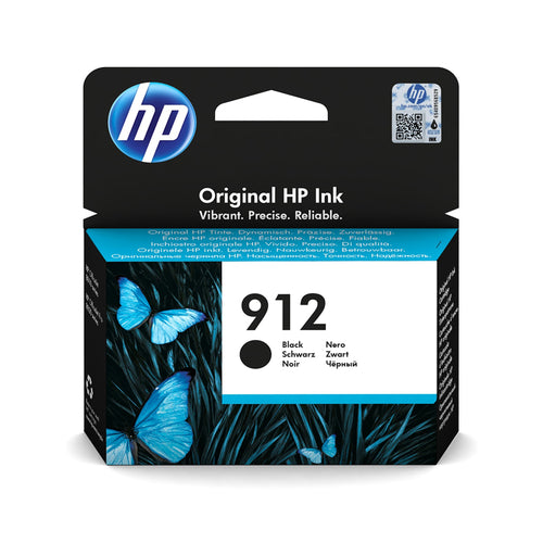 Hp 912 Black (3Yl80Ae)  Cartuccia Originale