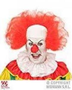 Calotta Clown C/Capelli Rossi -Hit-