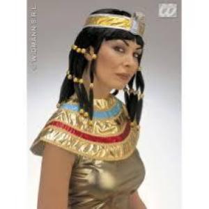 Parrucca Cleopatra C/Collare