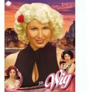 Parrucca Anni 50 C/Rosa