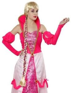 Parrucca Rapunzel Trecce Lunghe