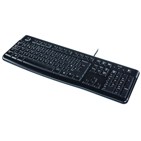 Tastiera Logitech K120 Usb Black 920002517