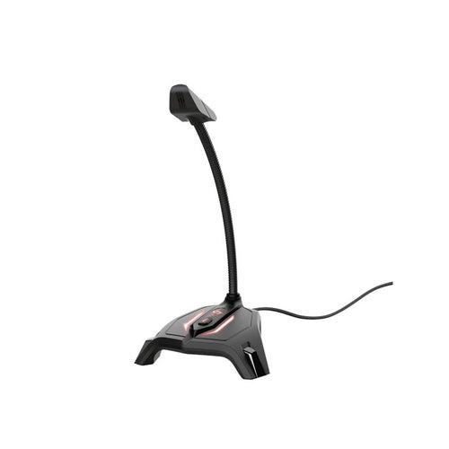 Trust Gxt 215 Zabi (23800)-Microfono Gaming Desktop-Led-Asta Flessibile