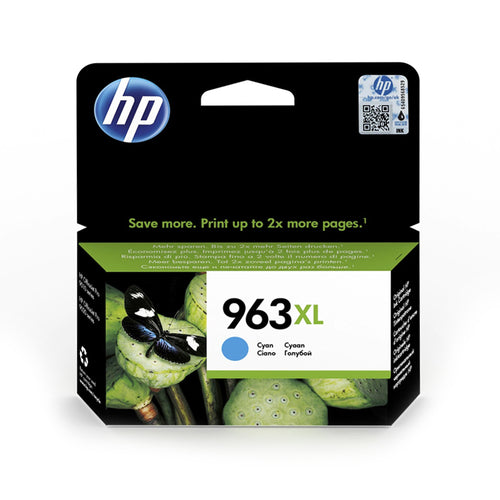 Hp 963Xl Ciano (3Ja27Ae)  Cartuccia Originale Ad Alta Efficienza