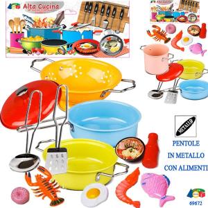 Pentole Col.Metallo + Acc. Alta Cucina
