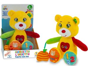 Promo  Orsetto Giorgetto Cm22 Canta Con Me