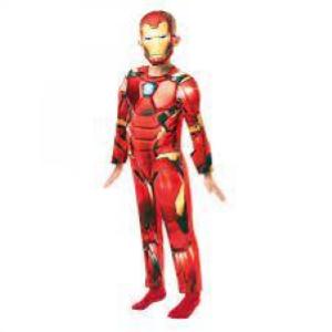 Costume Bambino Iron Man C/Muscoli Deluxe 5/6