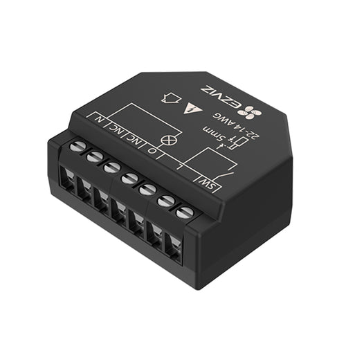 Ezviz T36Wm  Rele'' Wifi 2 Canali  Energy Monitoring  Timer Ed Automazioni  Compatibile Assistenti Vocali