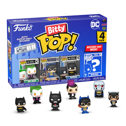 Funko Pop Bitty Pop 4Pack Serie 2 (71312)  Dc Comics