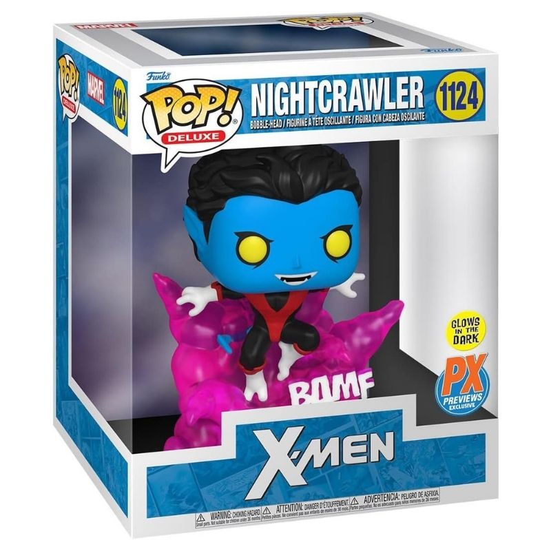 Funko Pop (66519)  Deluxe  Xmen  Nightcrawler (Teleporting) (Gw)