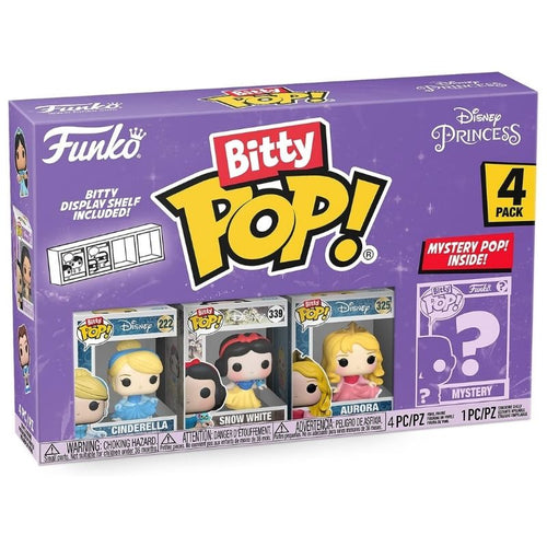 Funko Pop (73029)  Bitty Pop  Disney P Cinderella 4Pk