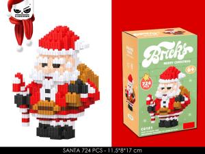 Costruzione Babbo Natale Xl Pz 724