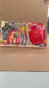 Blister Pompiere Con Casco Pz.7