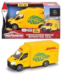 Furgone Dhl Mercedez Sprinter Cm 12.5 Luci/Suoni