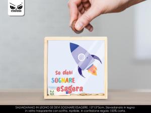 Salvadanaio Legno 