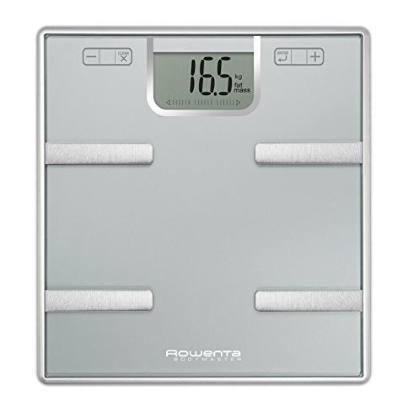 Rowenta Body Master (Br6010) - Bilancia Digitale Pesapersona - 4 Profili Memorizzabili - Analisi Corporea - Massa Grassa