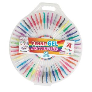 Set 50 Penne Gel Arcobaleno