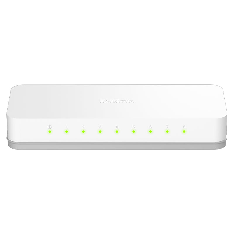 D-Link Go-Sw-8E - Easy Desktop Switch 8 Porte 10/100M