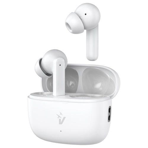 Vultech Pop Ep-40 (Bianco) - Auricolari Bluetooth 5.3 Con Custodia Di Ricarica