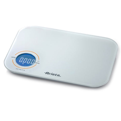 Ariete 851 - Bilancia Da Cucina In Vetro - Peso Rilevato 5Gr / 8Kg